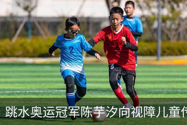 跳水奥运冠军陈芋汐向视障儿童传递体育的力量